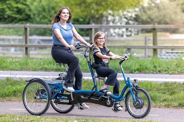 Tricycle tandem bike adult child Kivo Plus Van Raam